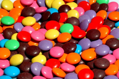 Balas de chocolate